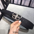 Balenciaga BB leather belt fashion buckle belt cheap belts 