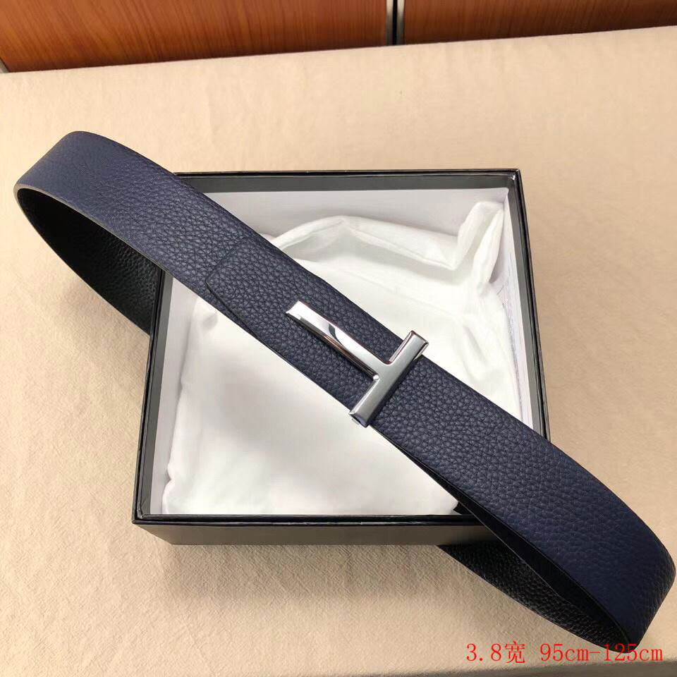 Tom Ford Signature T Buckle Reversible belt
