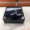 Tom Ford Signature T Buckle Reversible belt