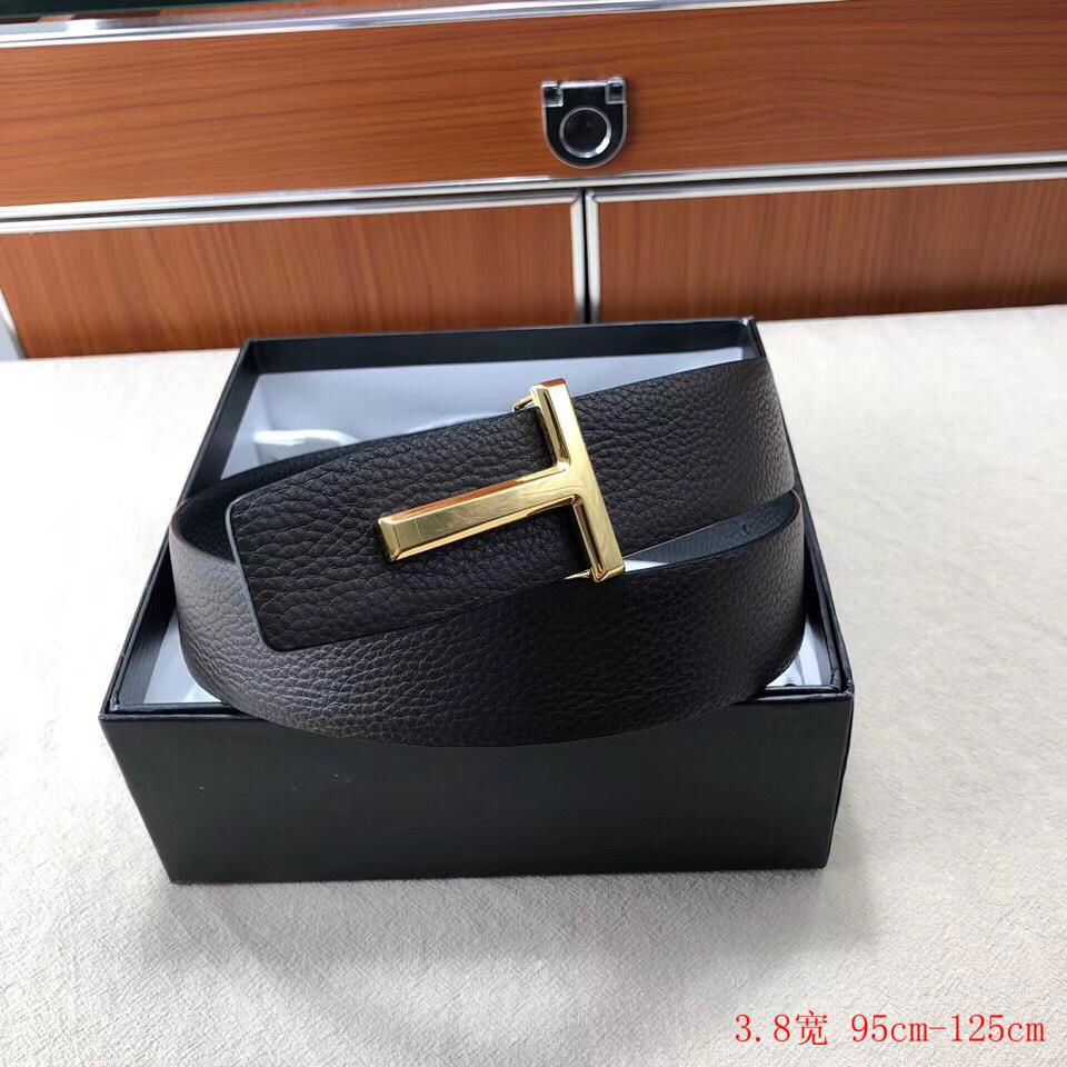 Tom Ford Signature T Buckle Reversible belt