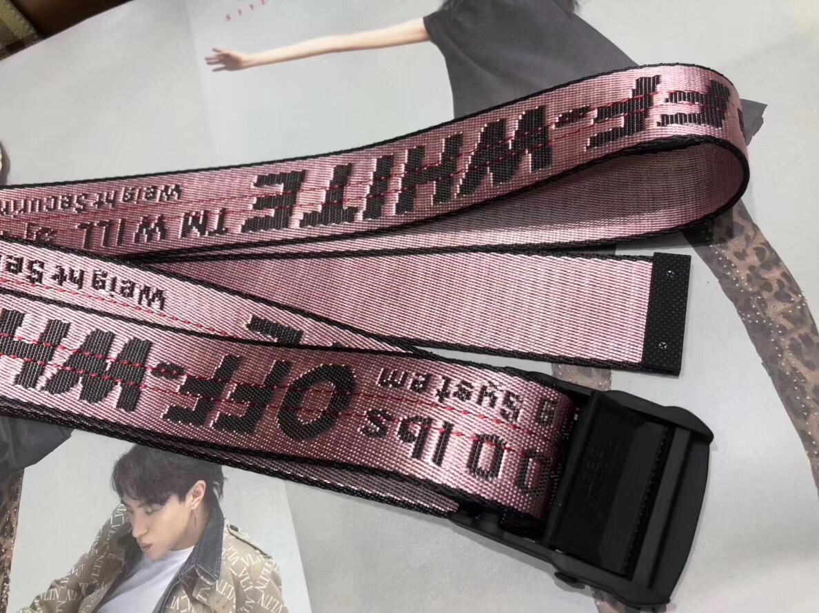 OFF WHITE  Classic Logo Industrial Belt