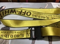 OFF WHITE  Classic Logo Industrial Belt