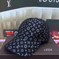 Louis Vuitton LV brown Monogram Baseball Cap Men Fashion adjustable hats