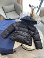 Louis Vuitton 1A83YK MONOGRAM JACQUARD HOODED DOWN JACKET