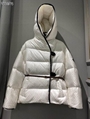 Louis Vuitton 1A83YK MONOGRAM JACQUARD HOODED DOWN JACKET