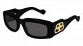 Balenciaga Extreme BB0069S Sunglasses Black Women  