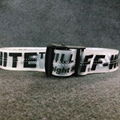 Off-White industrial logo belt cheap belt black men  13