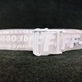 Off-White industrial logo belt cheap belt black men  14