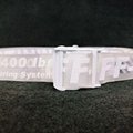 Off-White industrial logo belt cheap belt black men  16