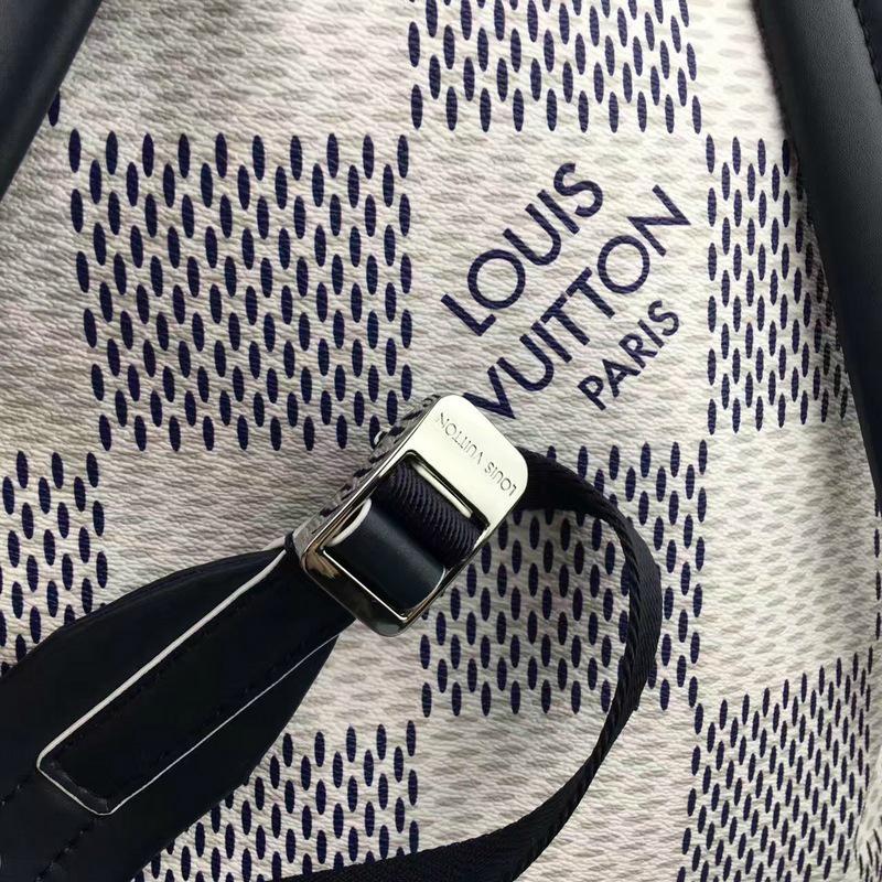 Louis Vuitton LV Damier Cobalt Canvas Mens America's Cup Apollo backpack 