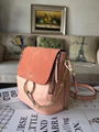 CHLOE Faye small leather and suede backpack 