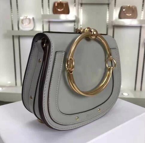 Chloe Nile Bracelet small leather shoulder bag