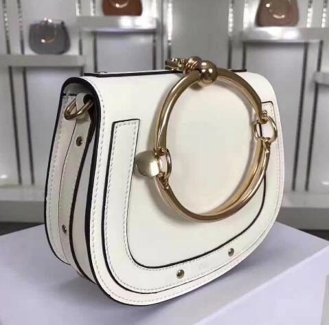 Chloe Nile Bracelet small leather shoulder bag