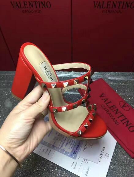 Valentino Garavani Rockstud calfskin sandal 