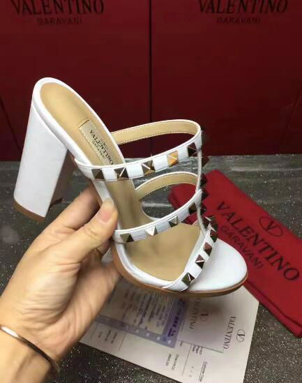 Valentino Garavani Rockstud calfskin sandal 