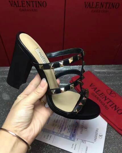 Valentino Garavani Rockstud calfskin sandal 