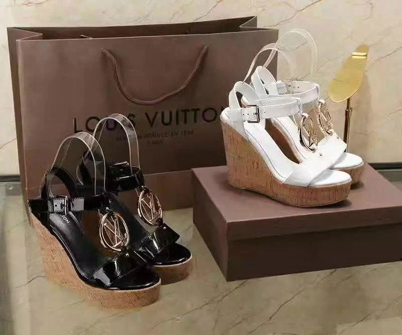 Louis Vuitton Wedge Sandals Shoes