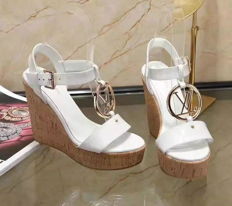 Louis Vuitton Wedge Sandals Shoes