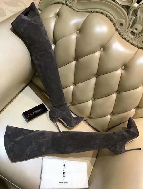 Casadei suede evening Thigh High Boots