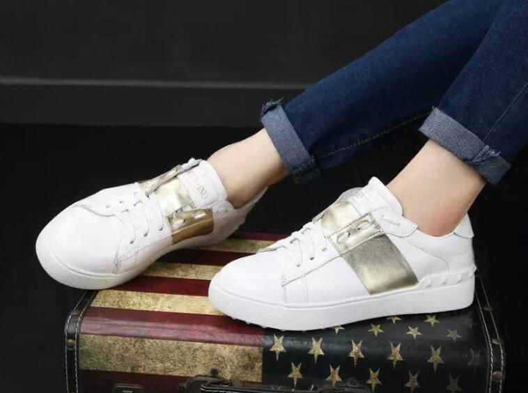 Valentino leather studded OPEN SNEAKER