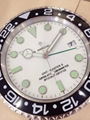 Fashion Rare Rolex Wall Clock Silver Cheap Rolex clocks sale  6