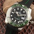 ROLEX OYSTER PERPETUAL DATE GMT MASTER II  Rubber BLACK RED COKE WATCH 16710