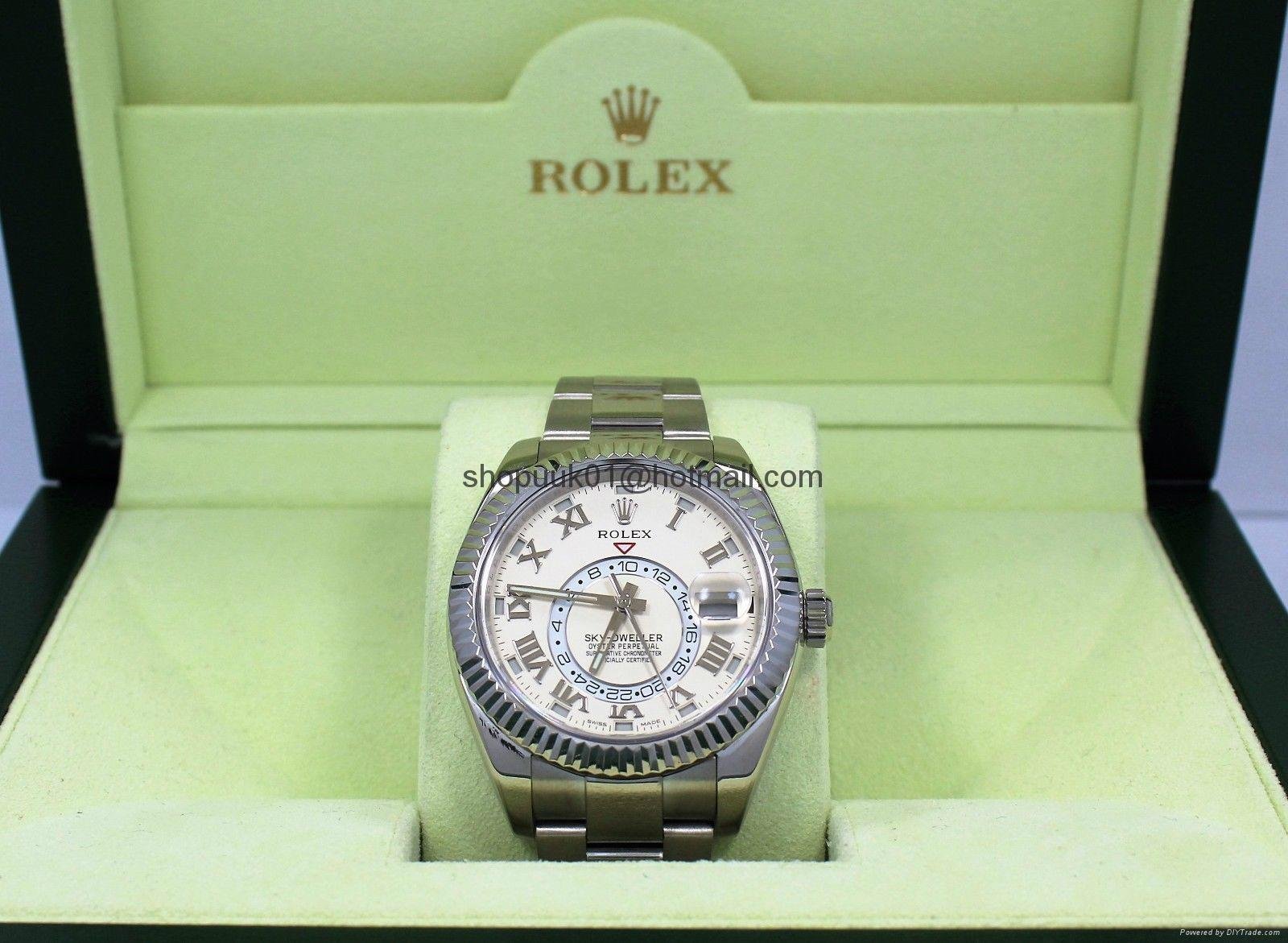 Rolex Sky Dweller 326939 Oyster Perpetual White Gold Men Fashion watch 2