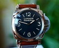 Panerai Luminor 1950 Manual 47mm Steel Mens Strap Watch PAM 372 2