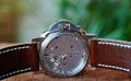 Panerai Luminor 1950 Manual 47mm Steel Mens Strap Watch PAM 372