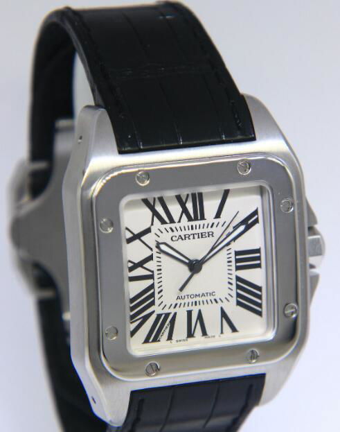 Cartier Santos 100 Stainless Steel 