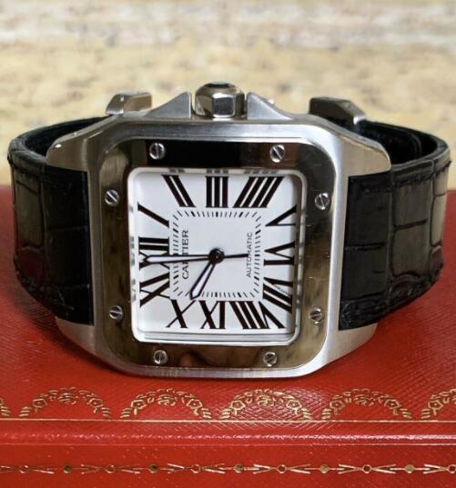 Cartier Santos 100 Stainless Steel 