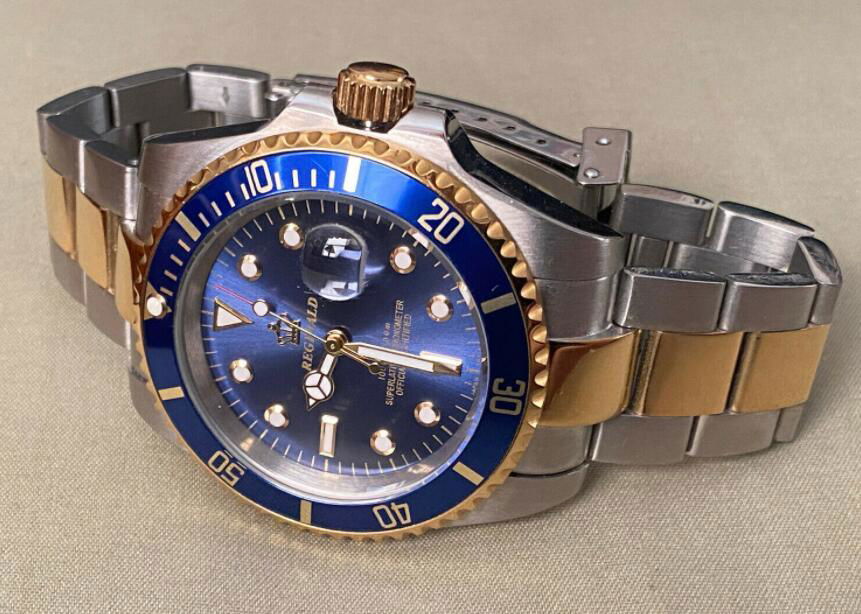 Rolex Submariner Blue Ceramic 116613LB Two Tone Gold Watch Box