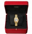 Cartier Panthere SMALL QUARTZ MOVEMENT YELLOW GOLD Ladies fashion watches 