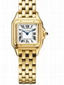 Cartier Panthere SMALL QUARTZ MOVEMENT YELLOW GOLD Ladies fashion watches  1