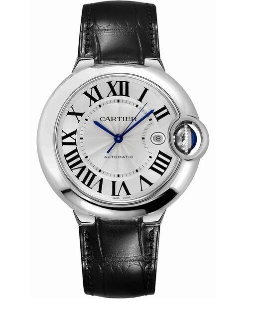 Cartier Men's W69012Z4 Ballon Bleu Stainless Steel Automatic Watch  Mens Watch 4 4
