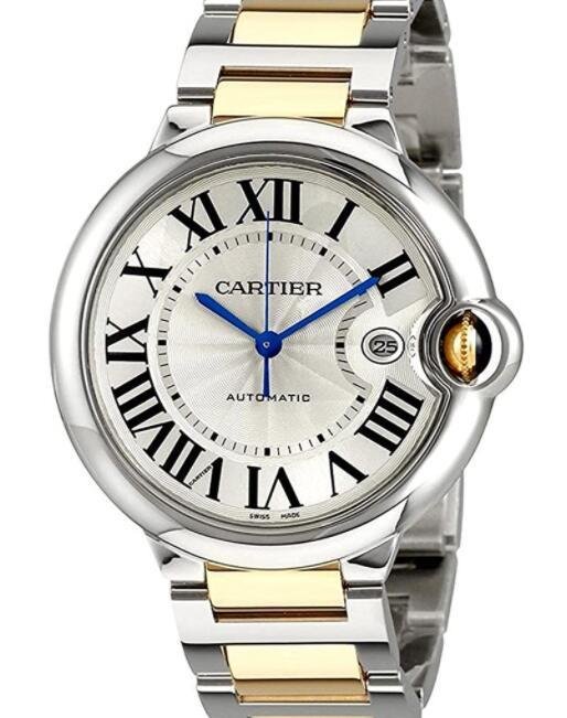 Cartier Men's W69012Z4 Ballon Bleu Stainless Steel Automatic Watch  Mens Watch 4 2