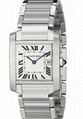 Cartier Midsize W51011Q3 Tank Francaise Stainless Steel Watch women watches