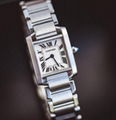 Cartier Midsize W51011Q3 Tank Francaise Stainless Steel Watch women watches