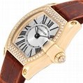 Cartier Roadster Ladies 18K Yellow Gold Diamond Watch WE500160