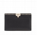 Valentino Garavani Rockstud Large Flip Lock Pouch Bag