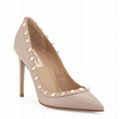 Garavani Rockstud Leather 100mm Pump