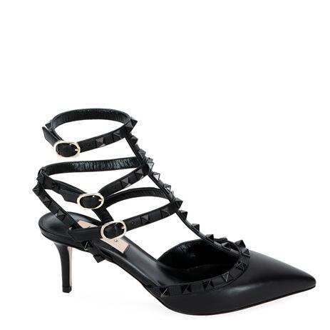 Valentino Rockstud calf leather pump