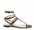 Valentino Garavani Rockstud Flat Thong Sandals