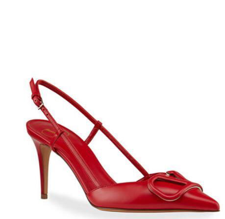 Valentino Garavani VLOGO Slingback Pumps