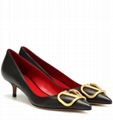 Valentino Garavani VLOGO Leather Pumps