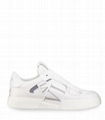           Garavani Men's VL7 Web Logo Low-Top Sneakers men leather shoes 7