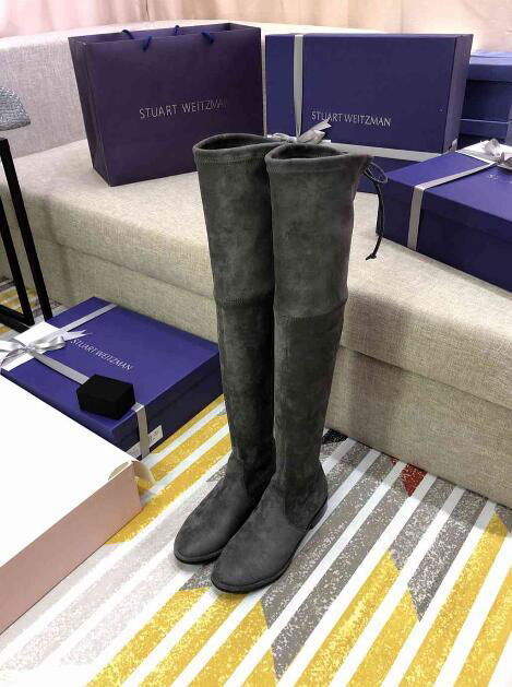 Stuart Weitzman Lowland knee high leather boots