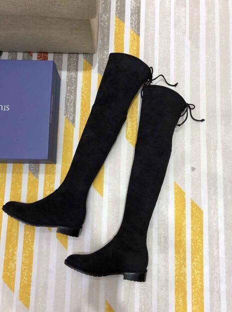 Stuart Weitzman Lowland knee high leather boots