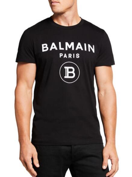 Balmain Men's Logo-Print T-Shirt men 