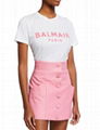 Balmain 3-Button Logo-Print T-Shirt